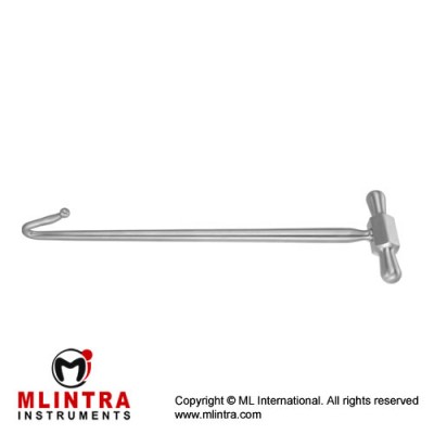 Braun Decapitating Hook Stainless Steel, 30 cm - 11 3/4" 